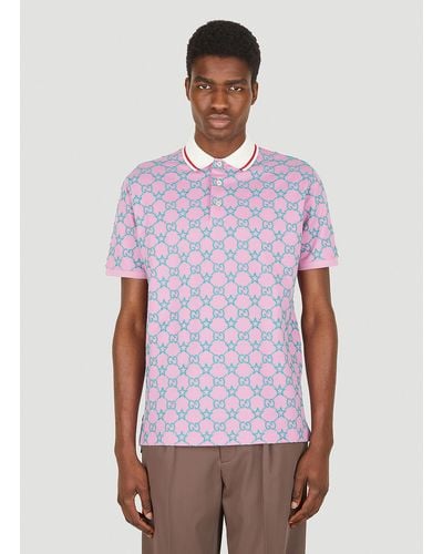 Gucci GG Polo Shirt - Pink