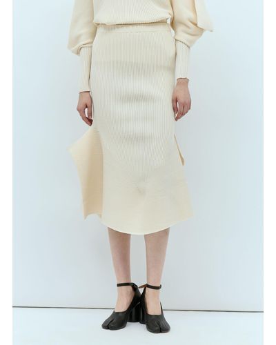 Issey Miyake Exhuberance Skirt - White