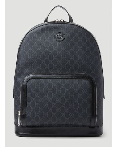 Gucci Gg Backpack - Blue
