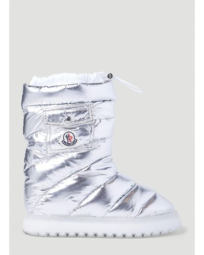 Moncler Gaia Pocket Mid Snow Boots - White