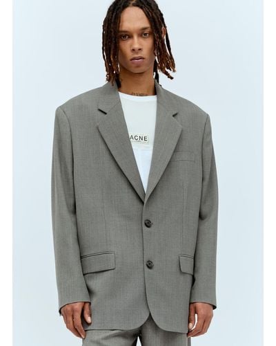 Acne Studios Relaxed-fit Suit Blazer - Gray