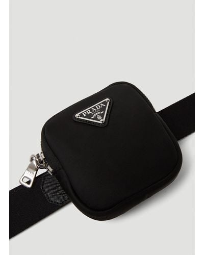 Prada Tessuto Belt Bag - Black Waist Bags, Handbags - PRA867500