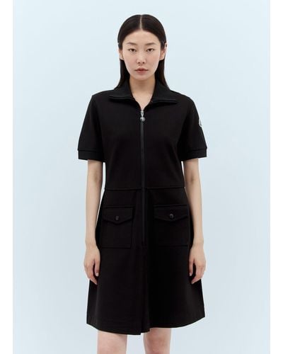 Moncler Polo Mini Dress - Black