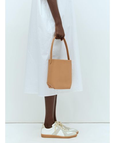 The Row Small N/s Park Tote Bag - White