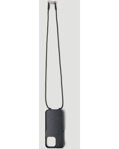 Bottega Veneta Iphone 14 Pro Max Leather Case - White