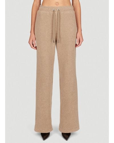 Dolce & Gabbana Terry-cloth Track Trousers - Natural