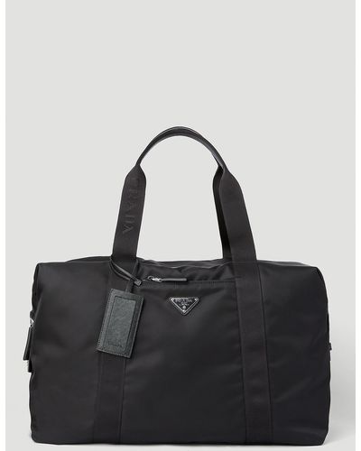 Prada Re-nylon Weekend Bag - Black