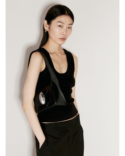 Alexander Wang Dome Slouchy Small Shoulder Bag - Black