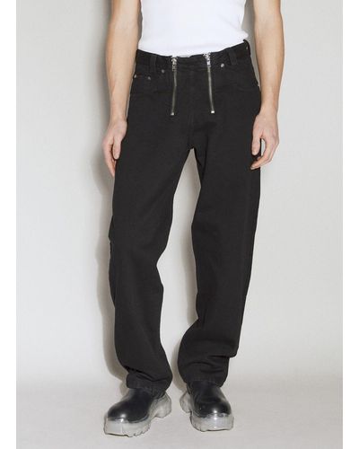 GmbH Double-zip Jeans - Black