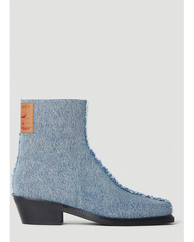 Blue Y. Project Boots for Men | Lyst