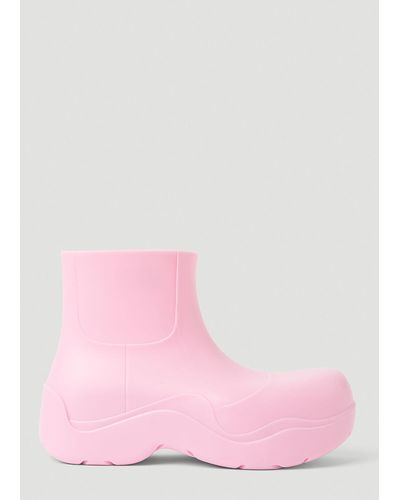 Bottega Veneta Puddle Boots - Pink