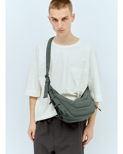 Lemaire Small Soft Game Crossbody Bag - Green