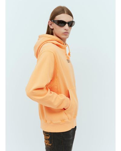 GALLERY DEPT. Dept Logo Hooded Sweatshirt - Orange