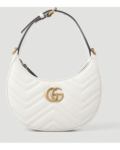 Half-moon-shaped mini bag with Interlocking G