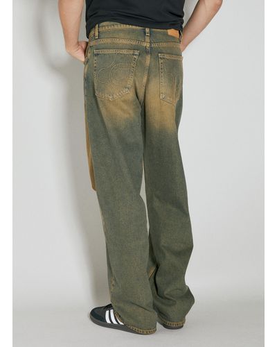 Eytys Benz Rust Denim Jeans - Green