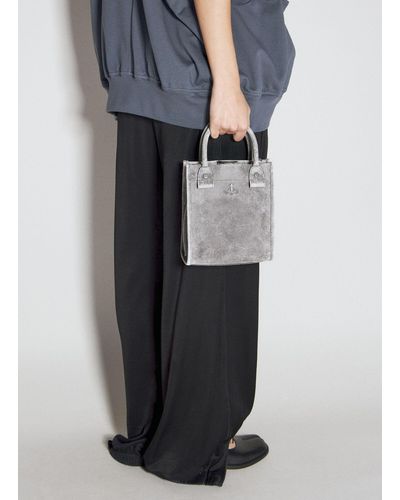 Vivienne Westwood Teddy Small Handbag - Grey