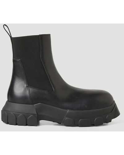 Rick Owens Bozo Tractor Stocking Boots - Black