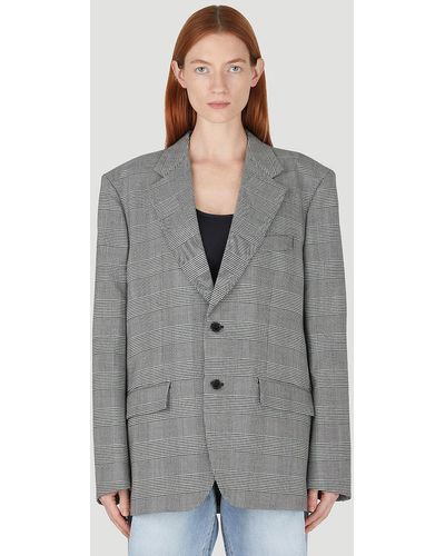 Vetements 3.0 Tailored Blazer - Grey