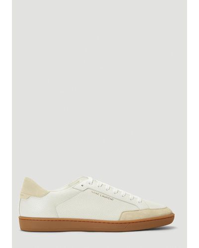 Saint Laurent Sl/10 Court Classic Sneakers - White