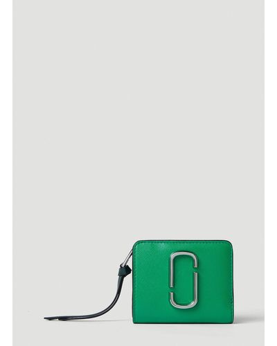 Marc Jacobs Snapshot Mini Compact Wallet - Green