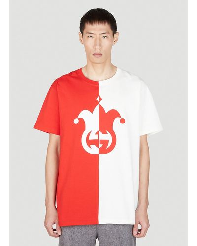 Gucci Bicolor T-shirt - Red