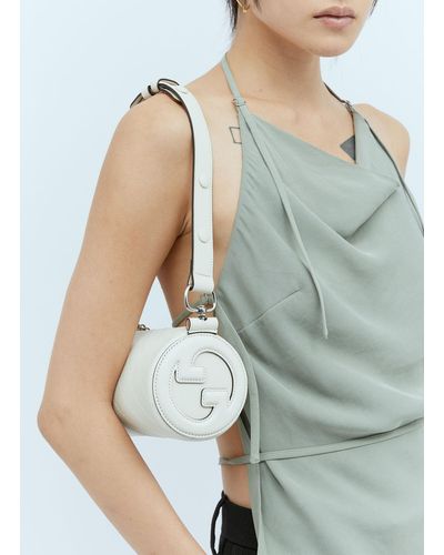Gucci Blondie Mini Shoulder Bag - Blue