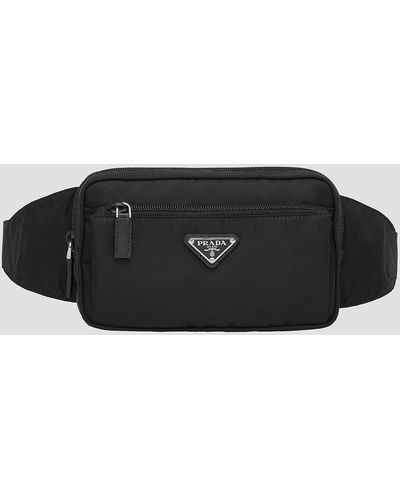 Prada Marsupio Re-nylon Belt Bag - Black