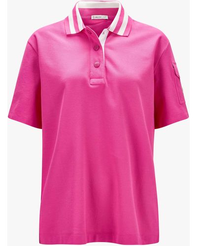 Moncler Polo-Shirt - Pink
