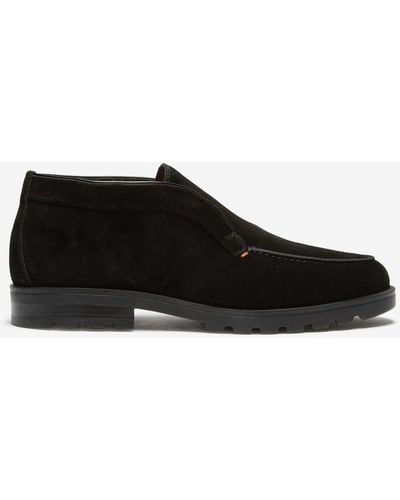 Santoni Detroit Rock Boots - Schwarz