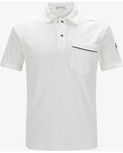Moncler Polo-Shirt - Weiß