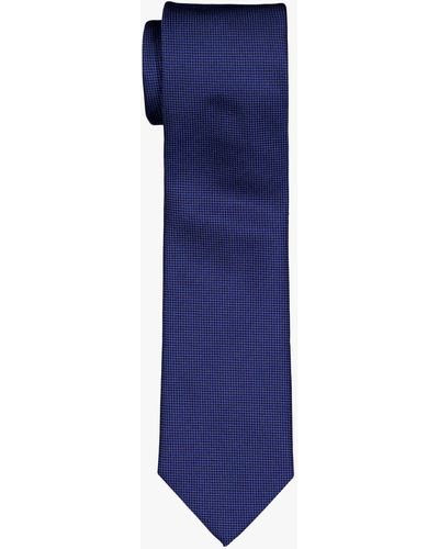 Zegna Seiden-Krawatte - Blau