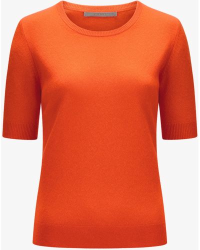 The Mercer N.Y. Cashmere-Shirt - Orange