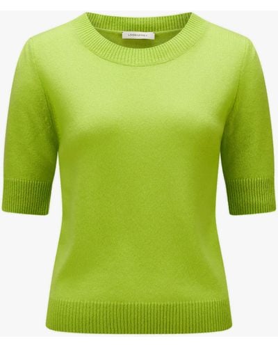 Lodenfrey Cashmere-Strickshirt - Grün