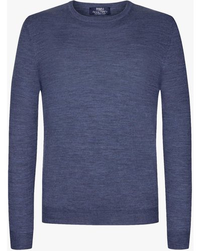 Fedeli Argentina M.L Pullover - Blau