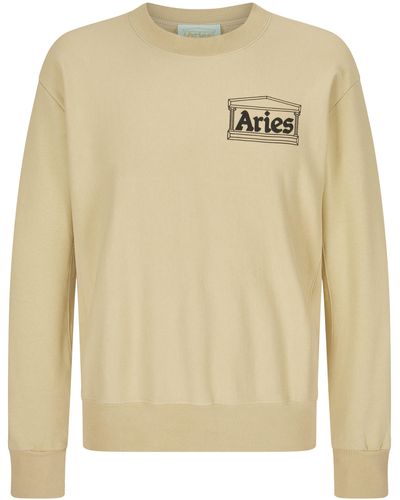 Aries Premium Temple Sweatshirt - Natur