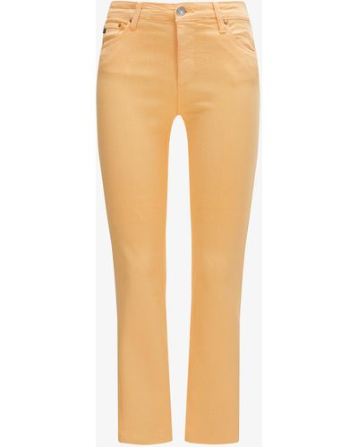 AG Jeans Jodi Crop 7/8-Jeans High Rise Slim Flare - Natur