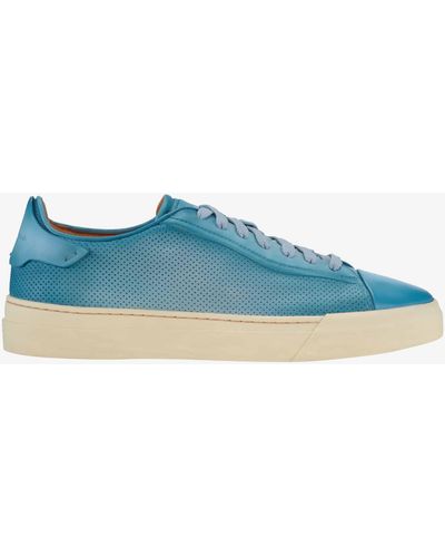 Santoni Gloria Sneaker - Blau