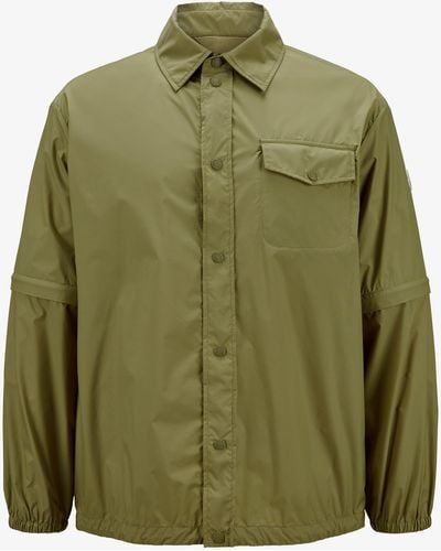 Moncler Camicia Jacke - Grün