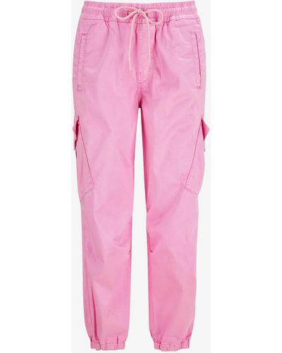 AG Jeans 7/8-Cargohose High Rise - Pink