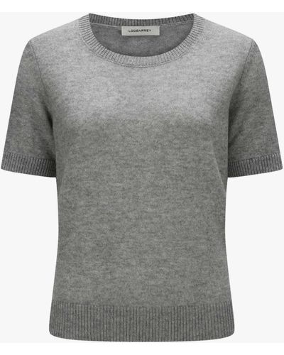 Lodenfrey Cashmere-Shirt - Grau