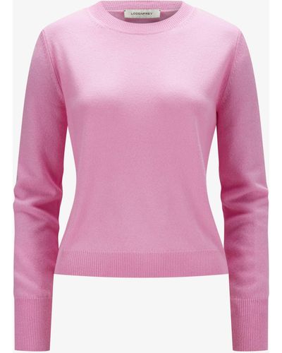 Lodenfrey Cashmere-Pullover - Pink