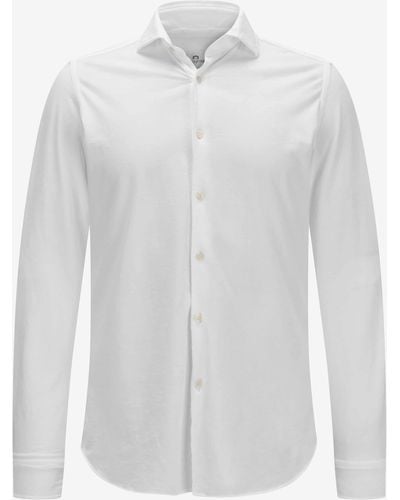 Lodenfrey Jerseyhemd - Weiß