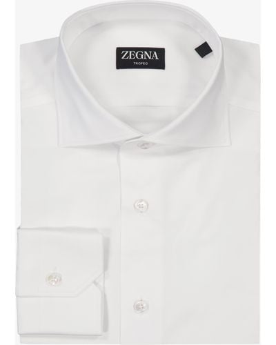 Zegna Businesshemd - Weiß