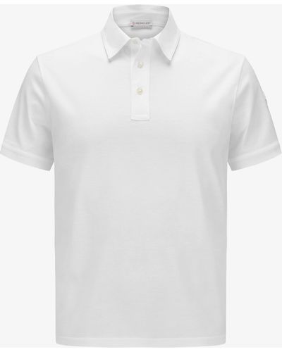 Moncler Poloshirt - Weiß