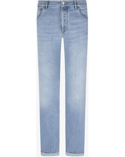 Brunello Cucinelli Jeans Skinny Fit - Blau