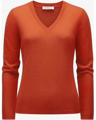 Lodenfrey Cashmere-Pullover - Rot