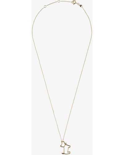 Aliita Perrito Brillante Halskette - Weiß