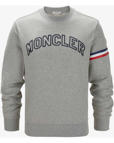 Moncler Felpa Sweatshirt - Grau