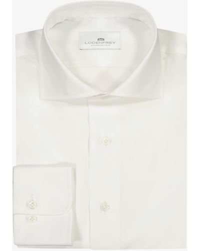 Lodenfrey Businesshemd Slim Fit - Weiß