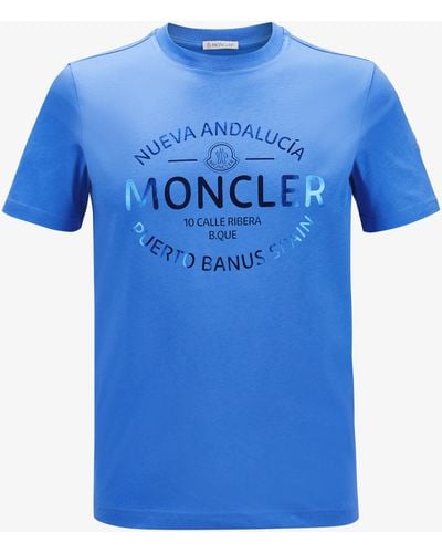Moncler T-Shirt - Blau